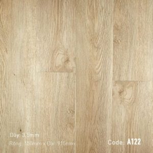Sàn nhựa hèm khóa giả gỗ Aroma A122