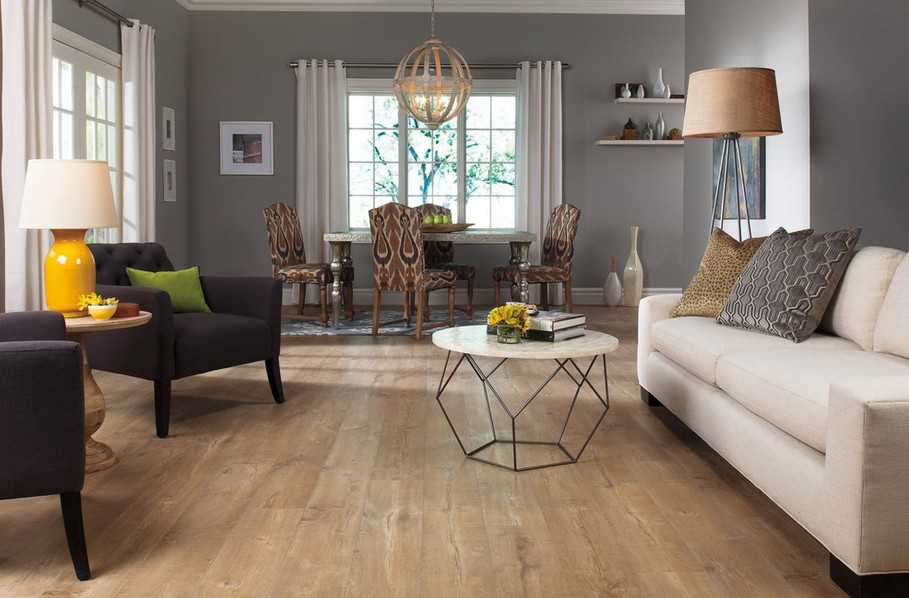 Sàn gỗ Thaigreen sử dụng lớp phủ bề mặt là Laminate cao cấp và có chất lượng cao