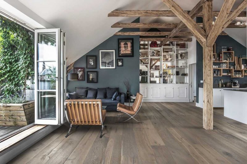 Sàn gỗ Đức sở hữu nhiều ưu điểm vượt trội nên rất được yêu thích trong các thiết kế nội thất 