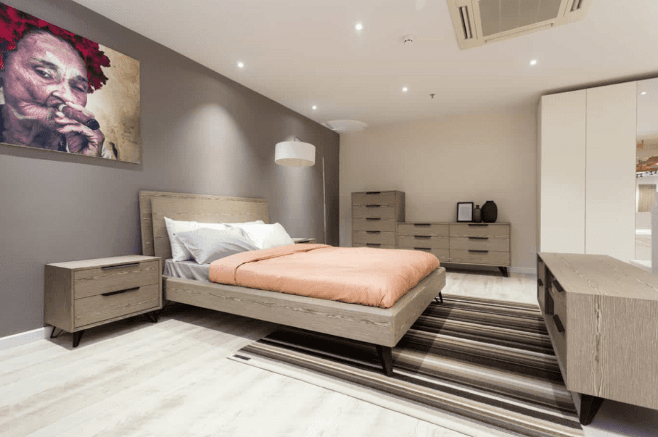 Ván sàn Veneer trong thiết kế phòng ngủ