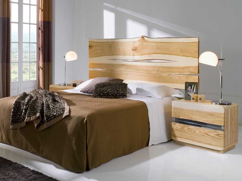 Giường gỗ tần bì mang lại cho không gian vẻ đẹp hiện đại, tinh tế 