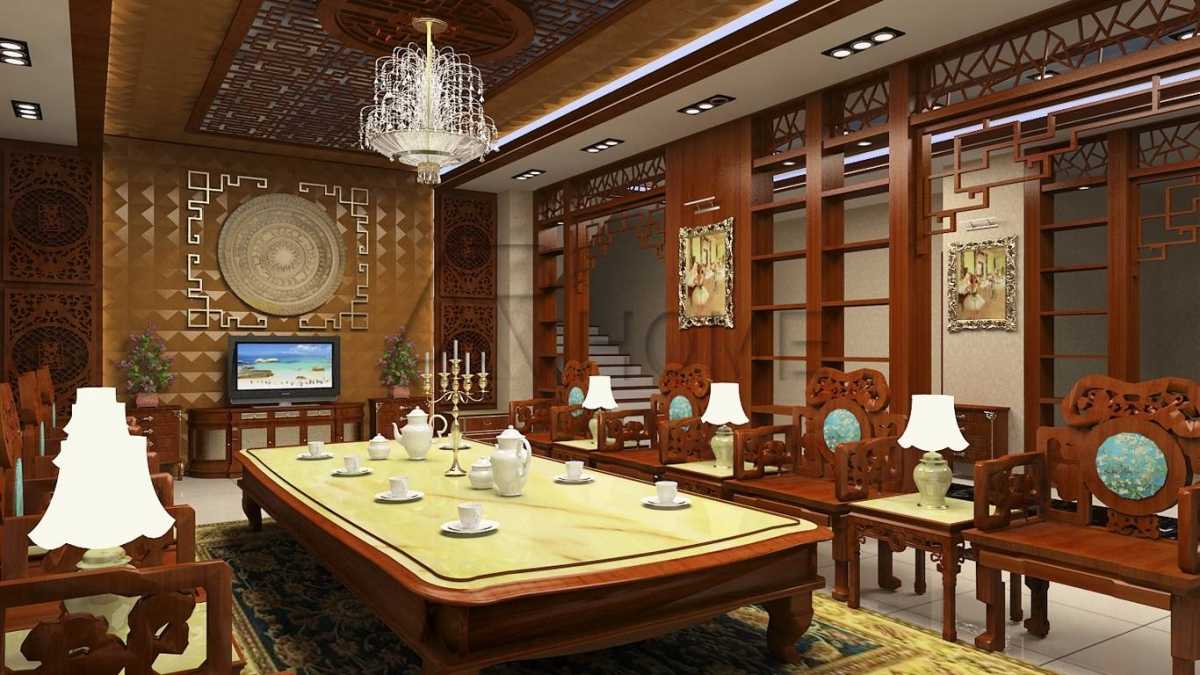 Kovisan - Đơn vị thiết kế và thi công trang trí phòng khách bằng gỗ tự nhiên đẹp, giá rẻ nhất tại Hà Nội