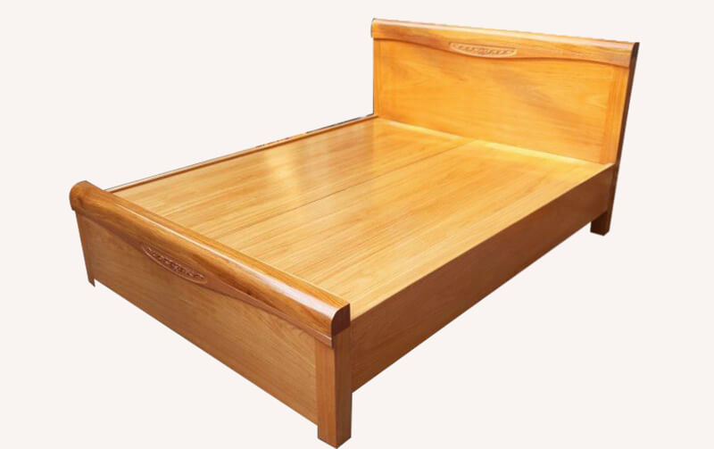 Bộ giường ngủ làm từ thân gỗ Cẩm Vàng Nam Phi