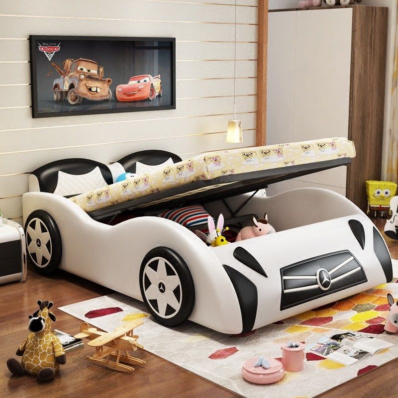 Mẫu thiết kế giường tầng kiểu dáng ô tô mẫu 2