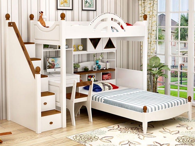 Mẫu thiết kế giường tầng lấy ý tưởng từ hình ảnh khu vui chơi mẫu 1