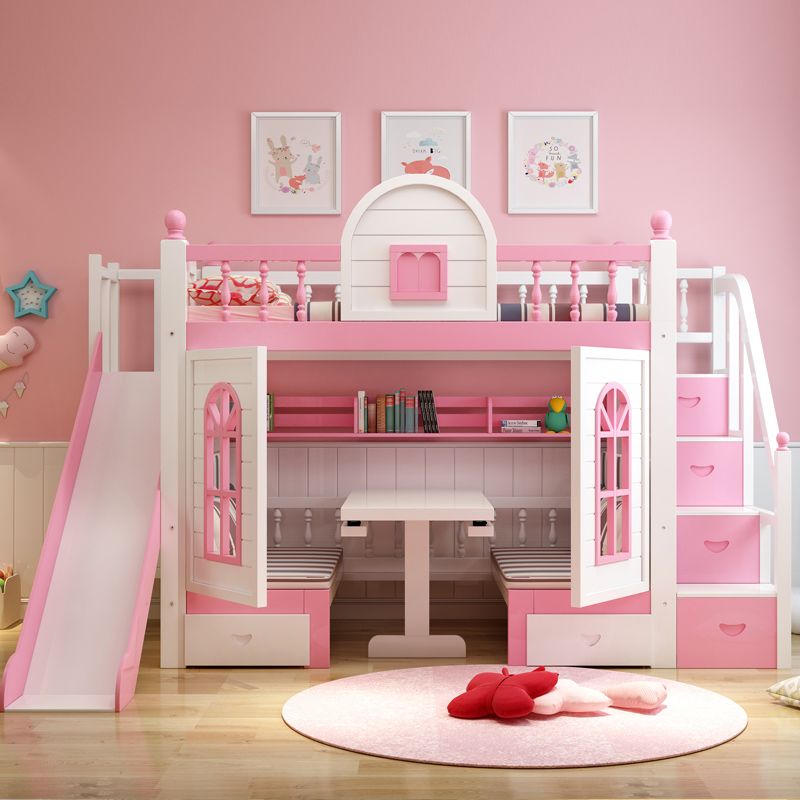 Mẫu thiết kế giường tầng mô hình ngôi nhà cho trẻ em mẫu 2