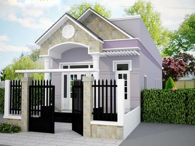 25 Mẫu Hàng Rào Cổng Nhà Đẹp Ở Nông Thôn 2022