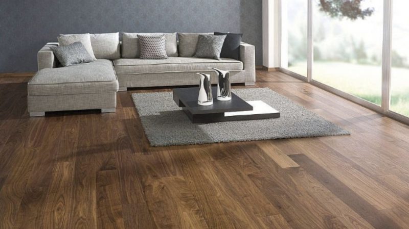 Sàn gỗ FloorArt được sử dụng nhiều trong không gian phòng khách