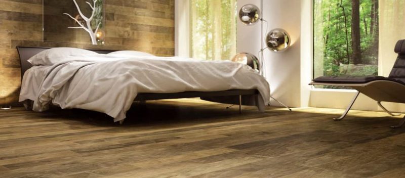 Sàn gỗ Newsky được sử nhiều cho không gian phòng ngủ
