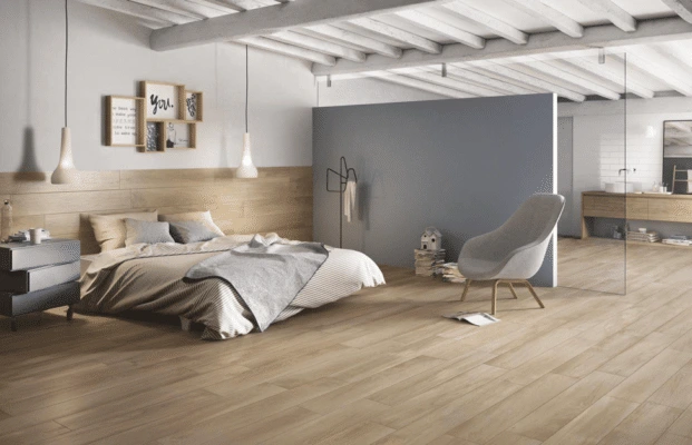 Chọn sàn gỗ phòng ngủ theo nguyên liệu