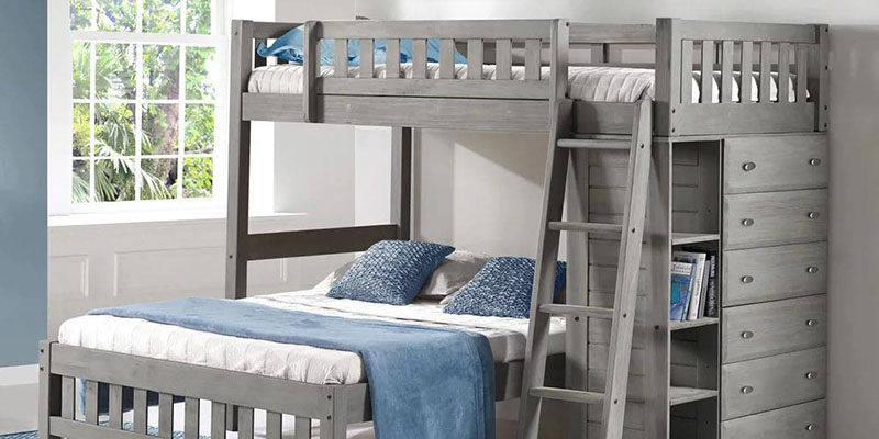 30+ Mẫu giường tầng kết hợp bàn học cho người lớn mới nhất 2022