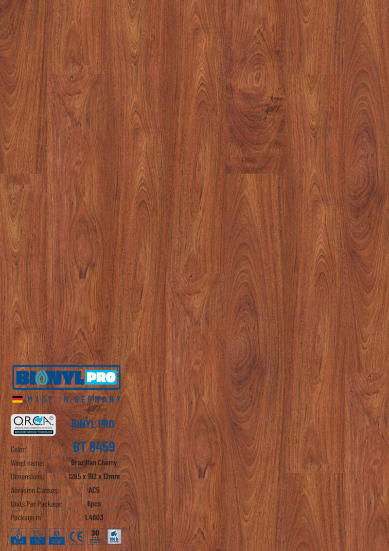 Sàn gỗ Binyl Pro 12mm