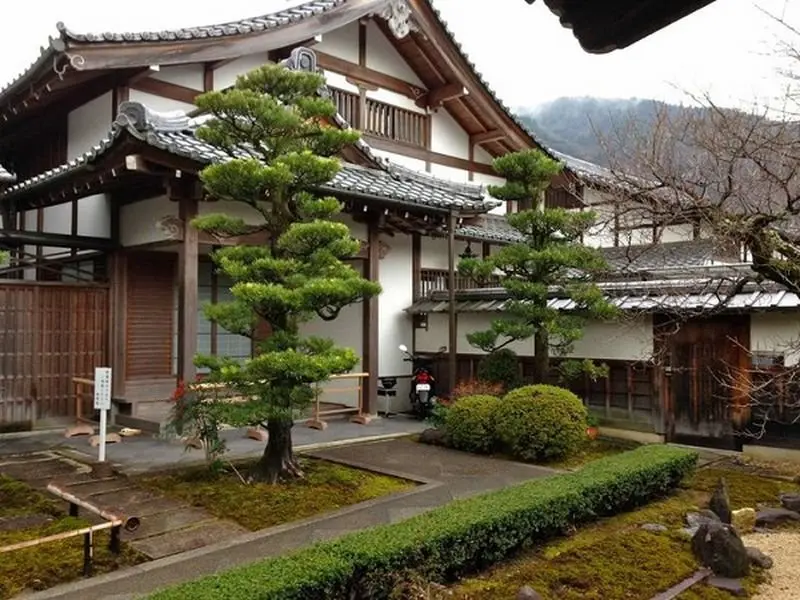 Nhà gỗ sân vườn phong cách Nhật Bản