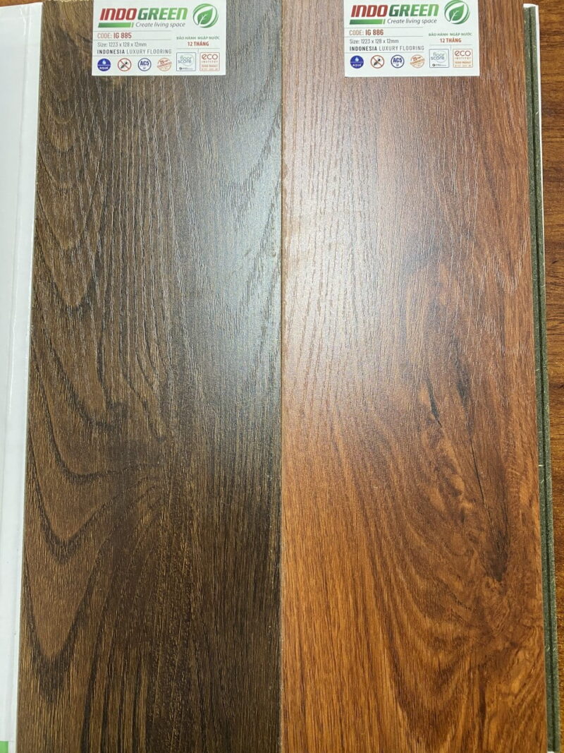 Sàn gỗ công nghiệp Indo Green