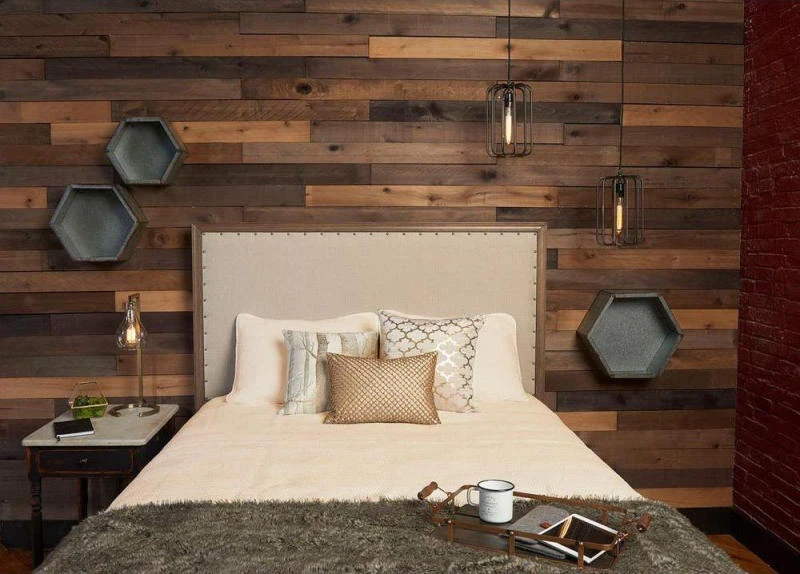 Mẫu Lamri gỗ ốp tường đẹp cho nhiều không gian 
