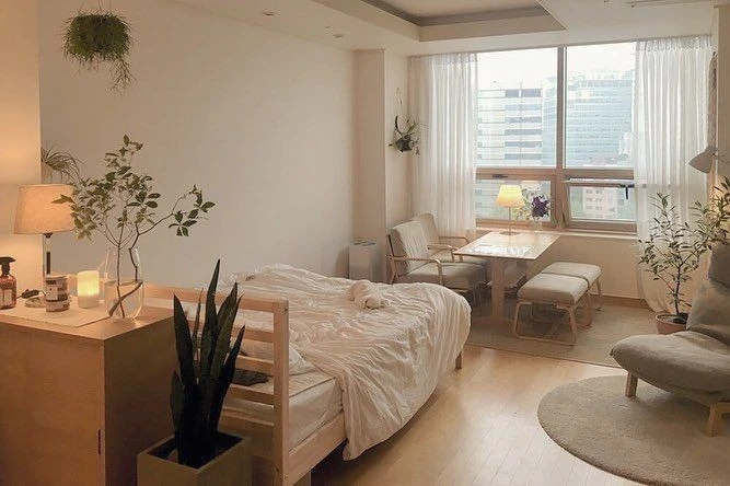 Trang trí phòng ngủ phong cách Hàn Quốc