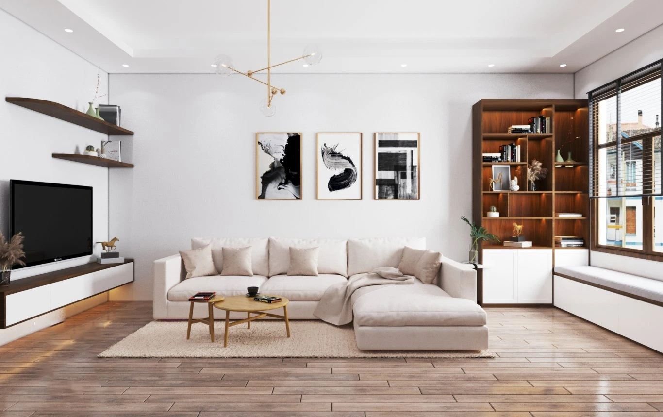 Nên sử dụng sàn gỗ hay sàn gỗ vân đá cho nội thất đương đại?