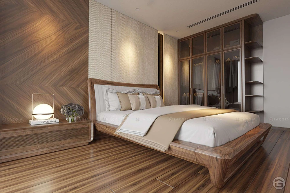 Kết hợp phong cách tối giản với nội thất gỗ tự nhiên